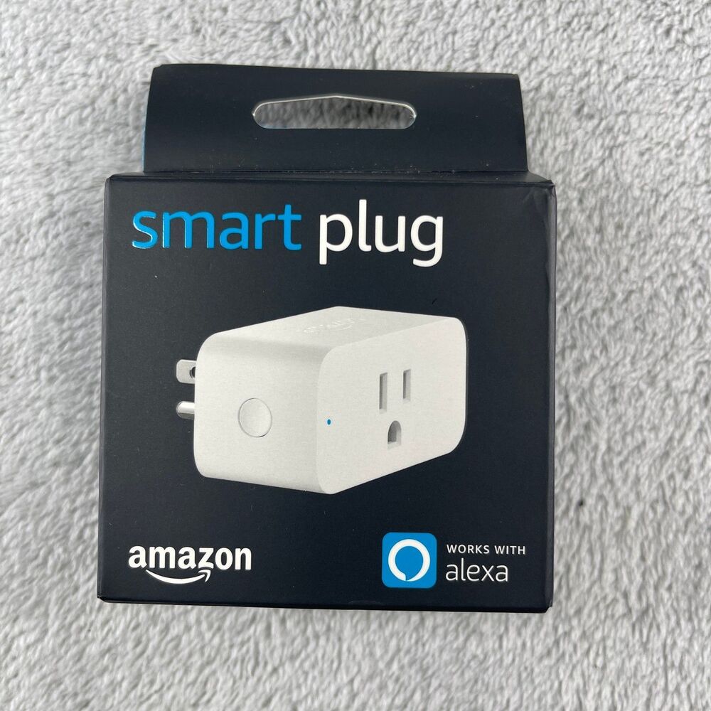 Amazon Smart Plug Single Socket Works With Alexa White Simple Setup Brand New